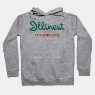 Illinest Holiday Inn Distressed Los Angeles Hoodie